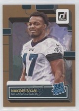 2022 Panini Donruss Rated Rookie Portrait Studio Series 48/100 Nakobe Dean n0c