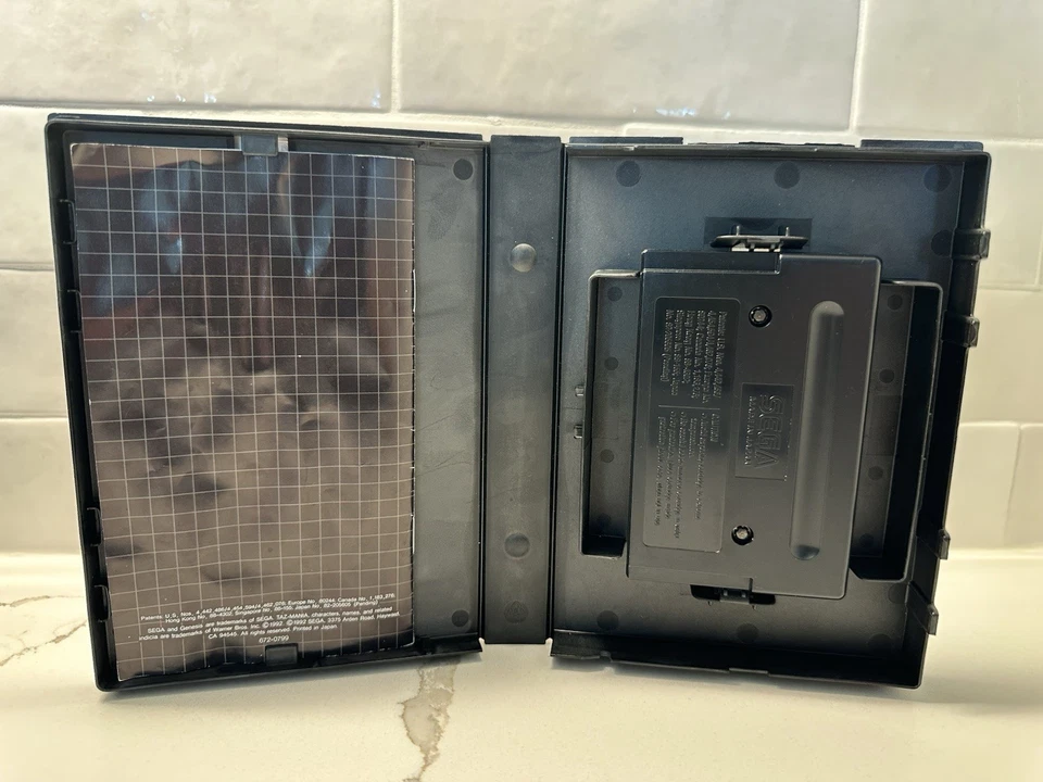 Taz-Mania (Sega Genesis, 1992) CIB, auténtico, probado, limpio. Foto 4 de 4