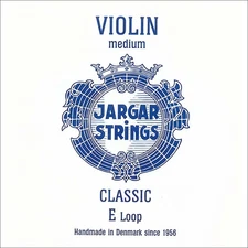 Jargar Violin E String - chromesteel: Medium, loop end