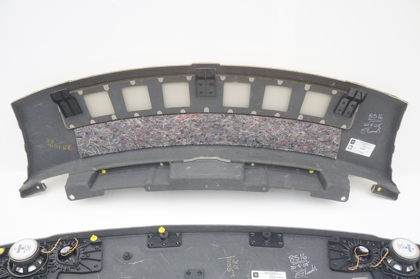 Set 2 Rear Window Trim Panel OEM 51467123186 Rolls Royce Phantom Vii 2006 *Note*