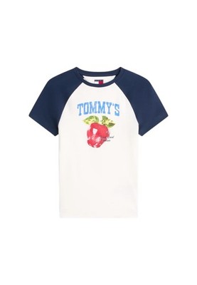 Tommy Hilfiger Damen T-Shirt Weiß
