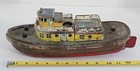 X-727 VINTAGE 1950'S JAPAN TIN TUG BOAT TUGGY  — photo 1