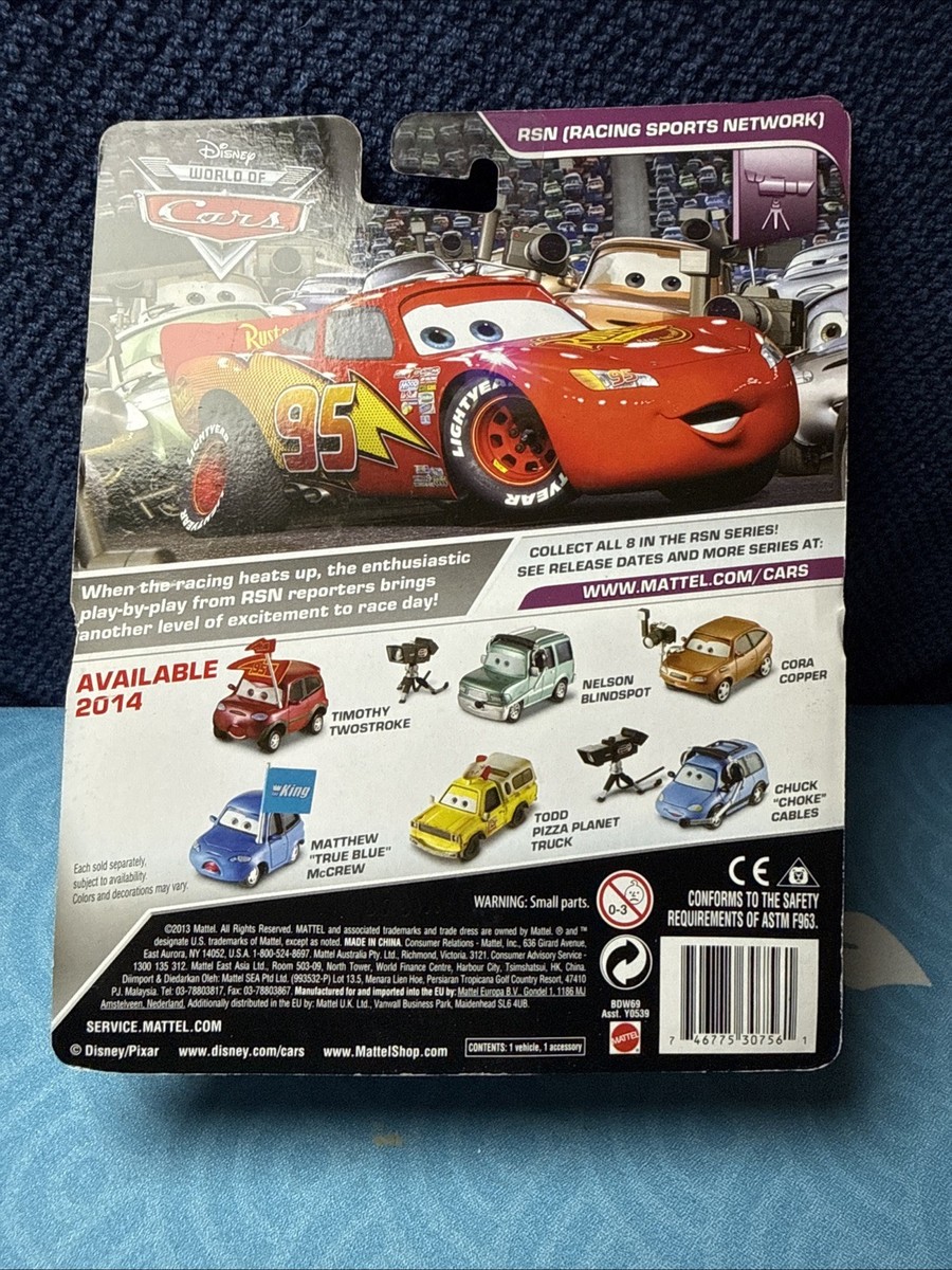 Disney Pixar World of Cars- Deluxe Cars- Variety of options