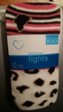 New Children's Place Multicolor Tights 12-24 or 24-36 Mo Girls