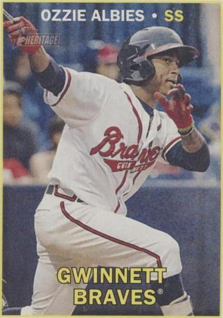 2016 Topps Heritage Minor League Edition - Ozzie Albies #28 - 1 of 1