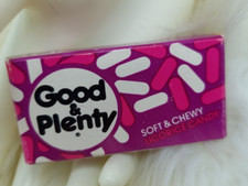 Sealed Oldstock 1994 Good Plenty Soft Chewy Licorice Candy Box