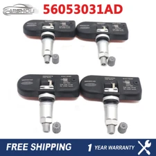 Set 4 TPMS Tire Pressure Sensor 56053031AD For Chrysler Town&Country 56029527AA