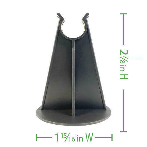 12 pack Heavy Duty Plastic #3 to #5 Rebar Chair 2-7/8" H x 1-15/16" W - Picture 3 of 5