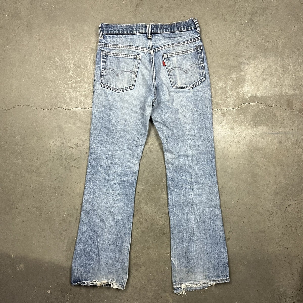 70's Vintage Levi's 517 66前期 Made in USA VINTAGE LEVIS 517 BOOTCUT SINGLE STITCH JEANS INDIGO 1970S