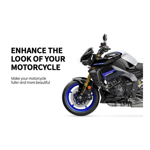 Blue Infill Panels Frame Cover For Yamaha MT-10 SP 2022- Side Fairing Guard - Picture 2 of 13