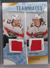 2021-22 Artifacts Tundra Teammates Duos Relic #T2-FLA -- Verhaeghe/Owen Tippett