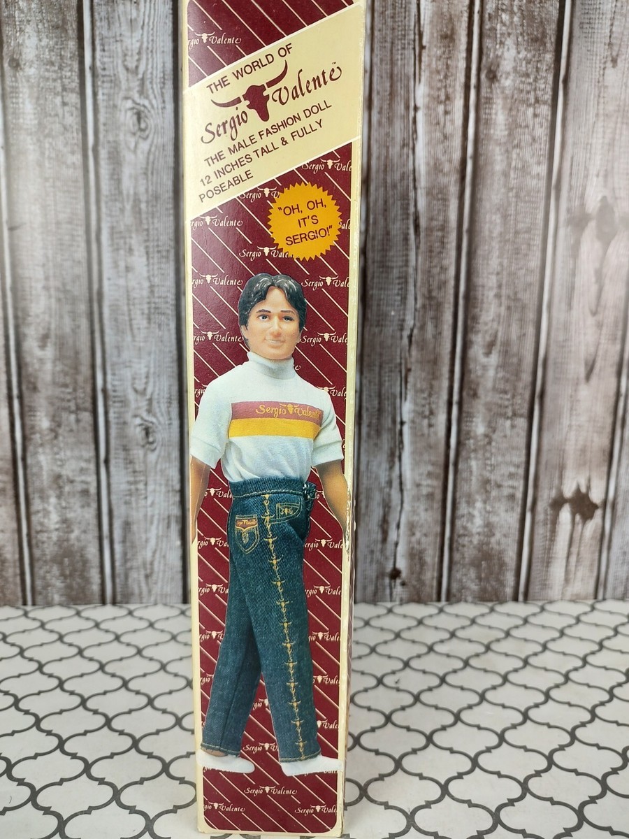 1982 VINTAGE SERGIO VALENTE MALE AFRICAN AMERICAN DOLL
