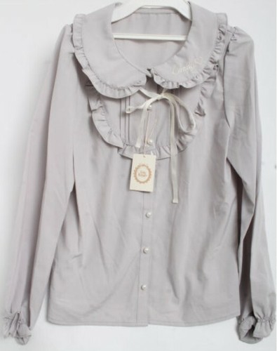 Ank Rouge Long Sleeve Candy Blouse New W s Gyaru Jfashion Harajuku Ebay