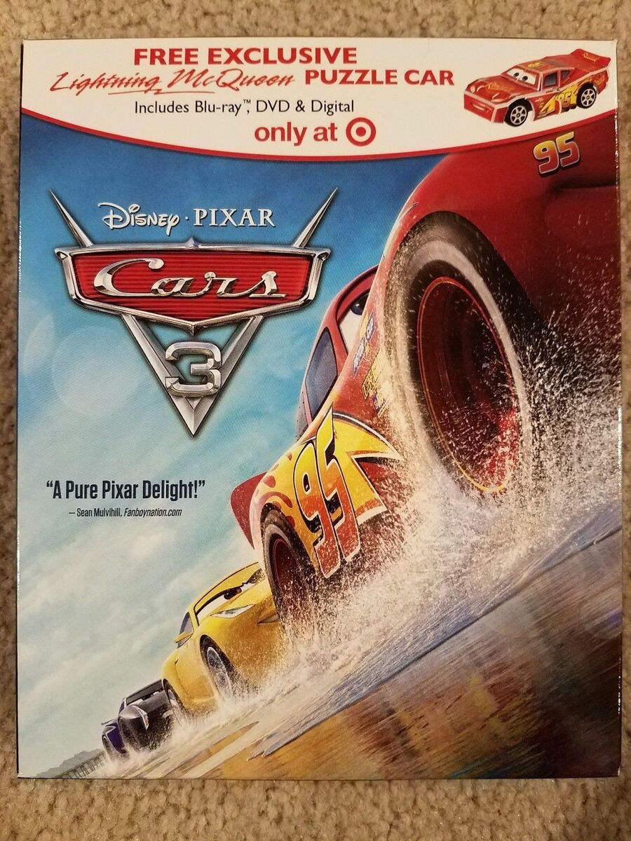 Disney Pixar CARS 3 (Blu-ray + DVD) Target Exclusive Edition Disney Pixar CARS 3 (Blu-ray + DVD) Target Exclusive Edition