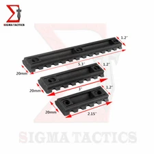 3 PCs Polymer Keymod Picatinny  Weaver Rail W/ 2" 5 Slot  3" 7 Slot  5" 13 slot 