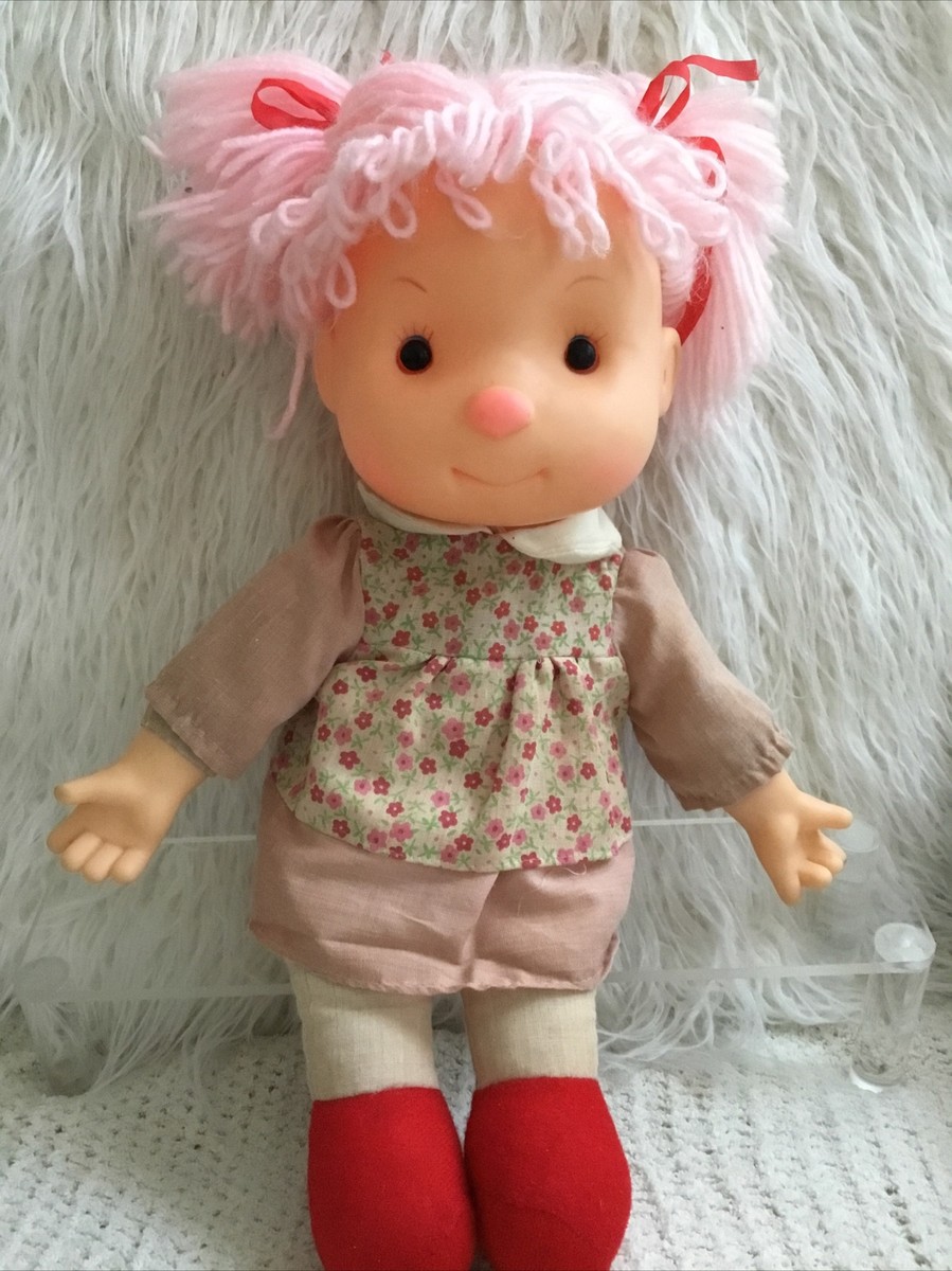 Vintage 80's Ice Cream Komfy Kid Girl doll Pink Hair Astra trading