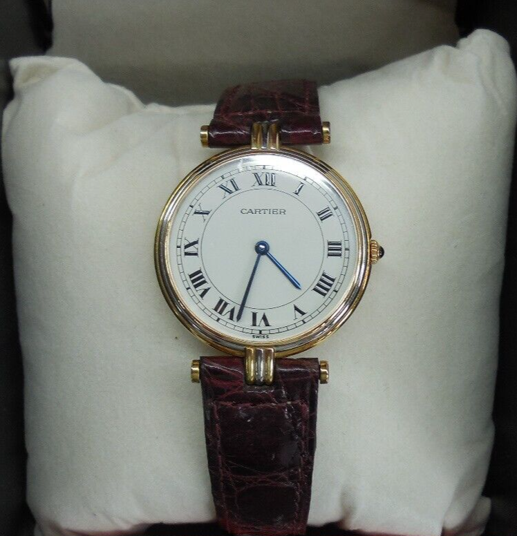 Cartier Vendome 18K Gold Quartz Luxury Wristwatch-image
