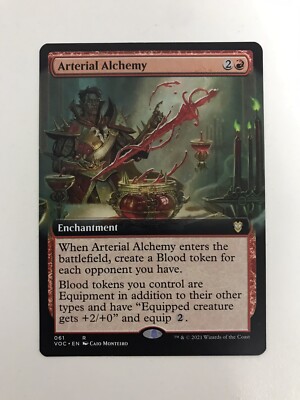 Arterial Alchemy Extended Borderless MTG Magic the Gathering Card NM Mint VOW