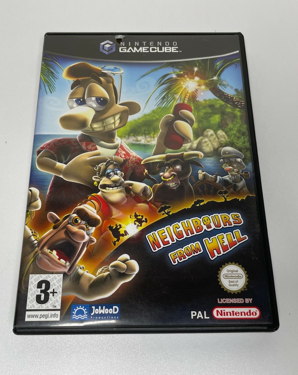 Neighbours from Hell Nintendo Gamecube Instruction Booklet