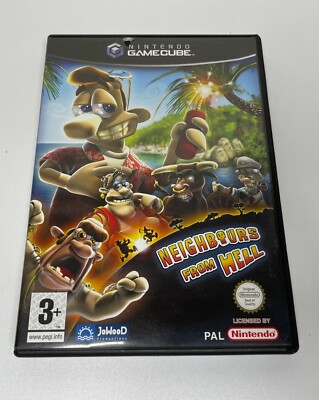 Neighbours from Hell Nintendo Gamecube Instruction Booklet