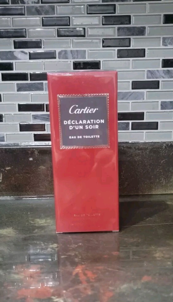 CARTIER Declaration D'UN SOIR EDT 100 ML / 3.3 FL.OZ. Discontinued