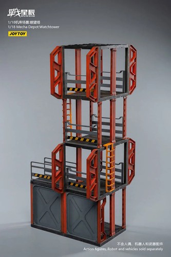 JOYTOY JT1101 1/18 Mecha Depot:Staging Area Diorama Background Scene Props - Picture 8 of 17