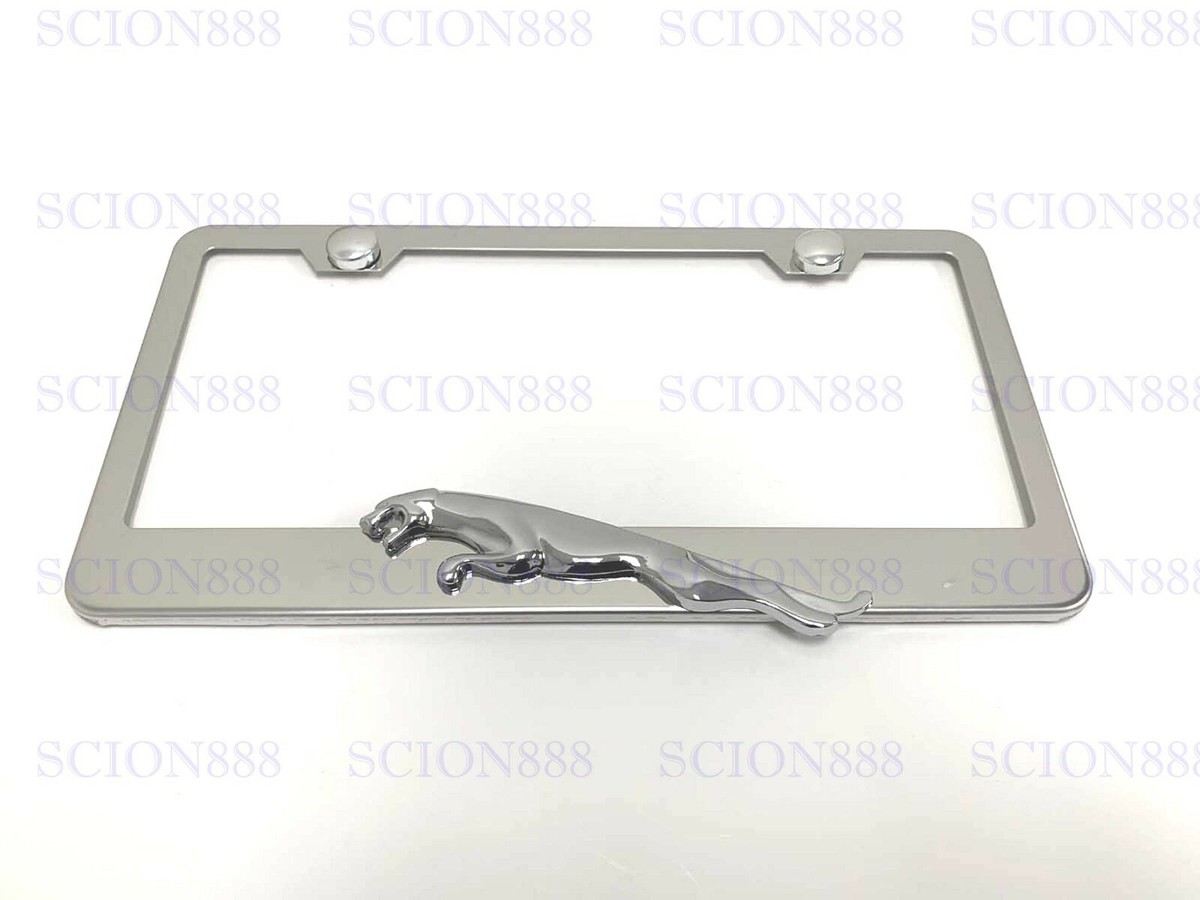 License Plate Frame Black 3D Lexus Emblem - Stainless Steel Rust - Foto 5