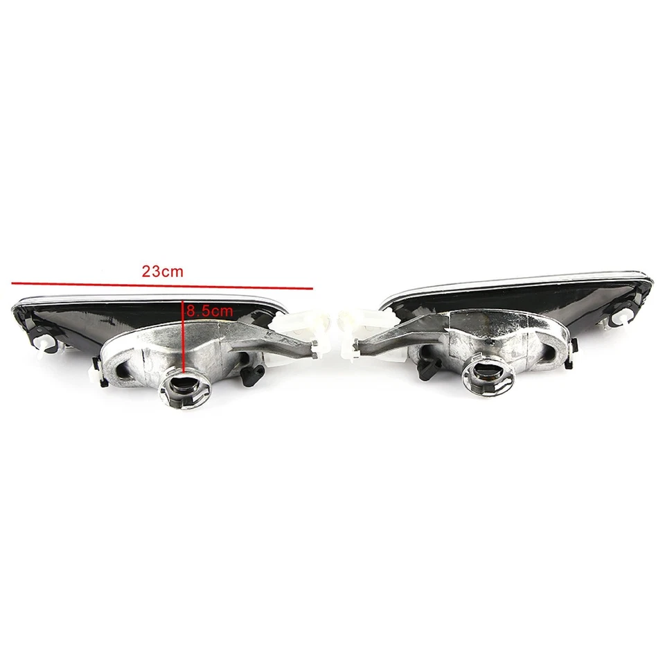 Par de faros antiniebla delanteros para BMW E46 serie 3 323i 325i 328i 330i 4D 1999-2001 Foto 2 de 4