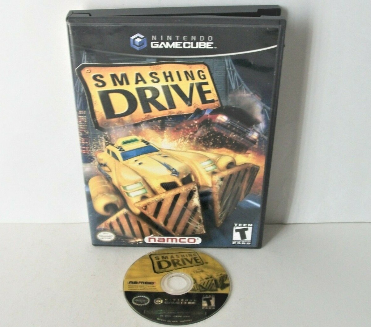 Smashing Drive Nintendo GameCube Game Case Arcade Racing