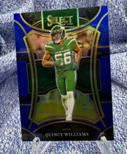 Quincy Williams - #70/99 - BLUE PRIZM - 2023 Panini Select - Suite Level - 407