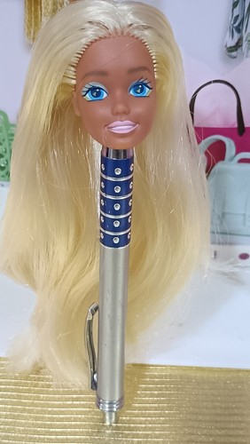 HEAD ONLY Barbie Suncharm Western Fun Mattel España Spain Congost vintage good c - Imagen 2 de 7