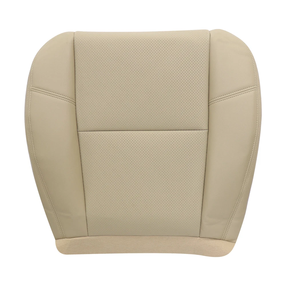 2009-2014 For Cadillac Escalade EXT Front Bottom Top AC Leather Seat Cover Tan