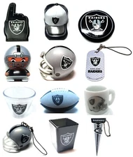 OAKLAND RAIDERS NFL FOOTBALL MINI GUMBALL VENDING NOVELTY COLLECTABLE U PICK