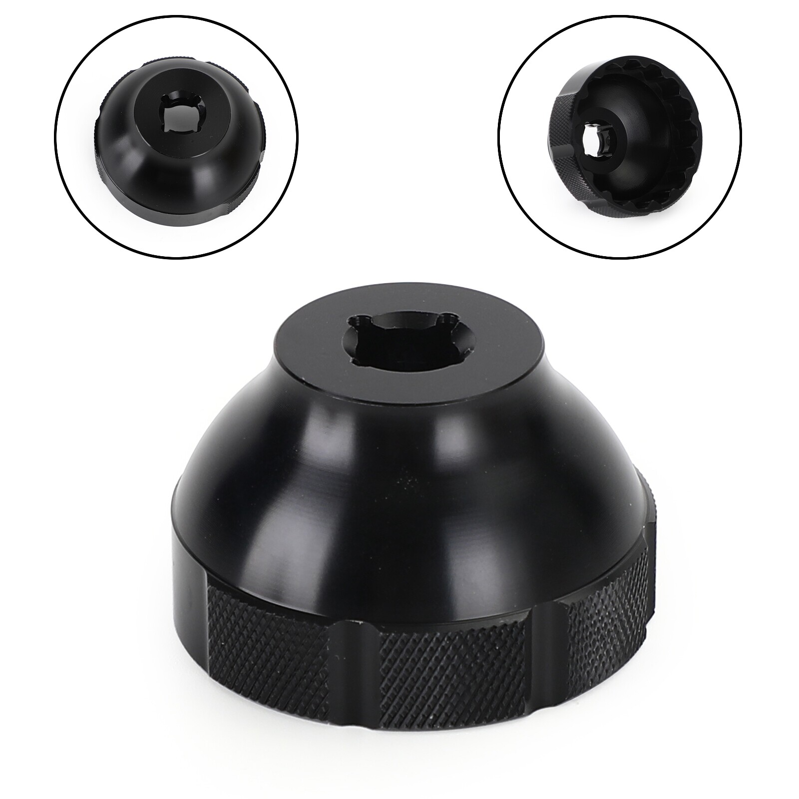 16-Notch 44mm 3/8 Drive External Bottom Bracket Tool BBT-69.2 Black B9