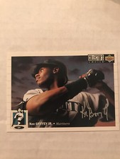 Ken Griffey Jr. Seattle Mariners 1994 Collector’s Choice Base Silver Signature