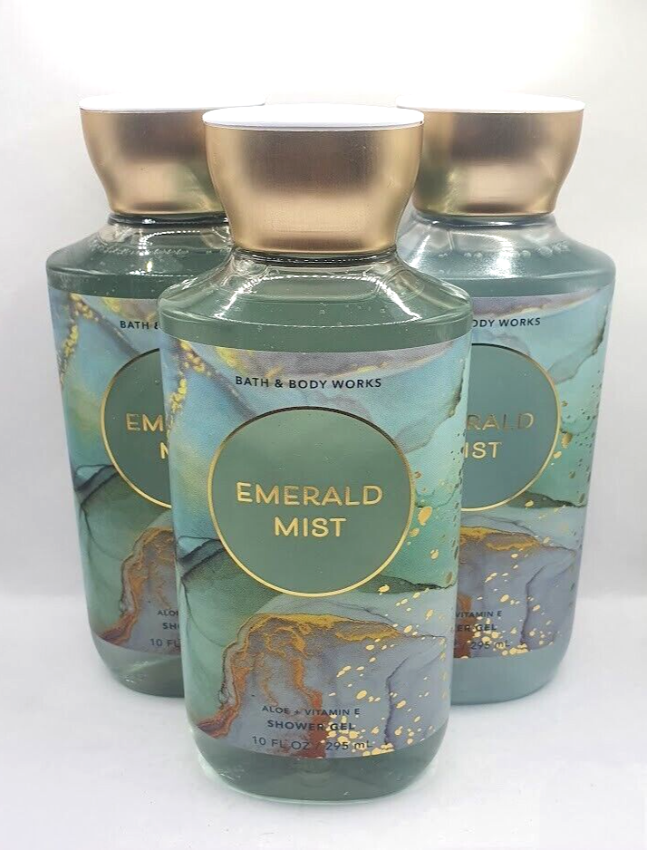 BATH AND BODY WORKS EMERALD MIST BODY WASH 10 FL OZ (SET OF 3) eBay