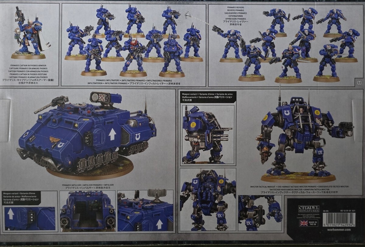 Games Workshop Warhammer 40k Space Marines Battleforce