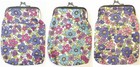 Eclipse Pretty Floral Vinyl Cigarette Case Pouch w/ Pocket, 3ct, 100s, #3201B23