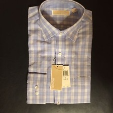 Michael Kors Dress Shirt L/S Men's Size 15 MK Designer Mens sz 15 NEW