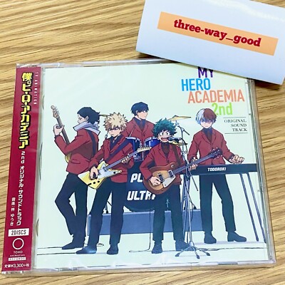 TV ANIMATION MY HERO ACADEMIA 2nd ORIGINAL SOUNDTRACK CD×2 Brand