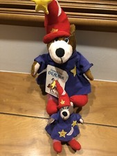 EXCALIBUR LAS VEGAS HOTEL CASINO 2 x DOG STUFFED ANIMAL 19"