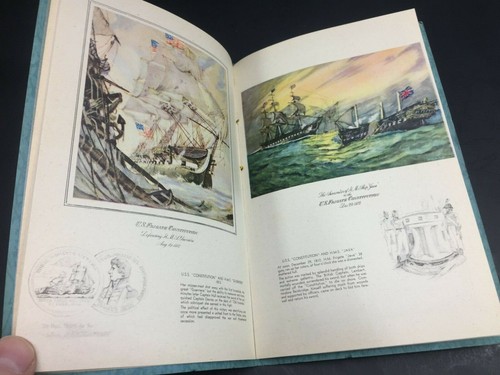 Vtg 1947 Elliott Steel Bros Anniversary US Navy Constitution Book Old Ironsides - Picture 7 of 12