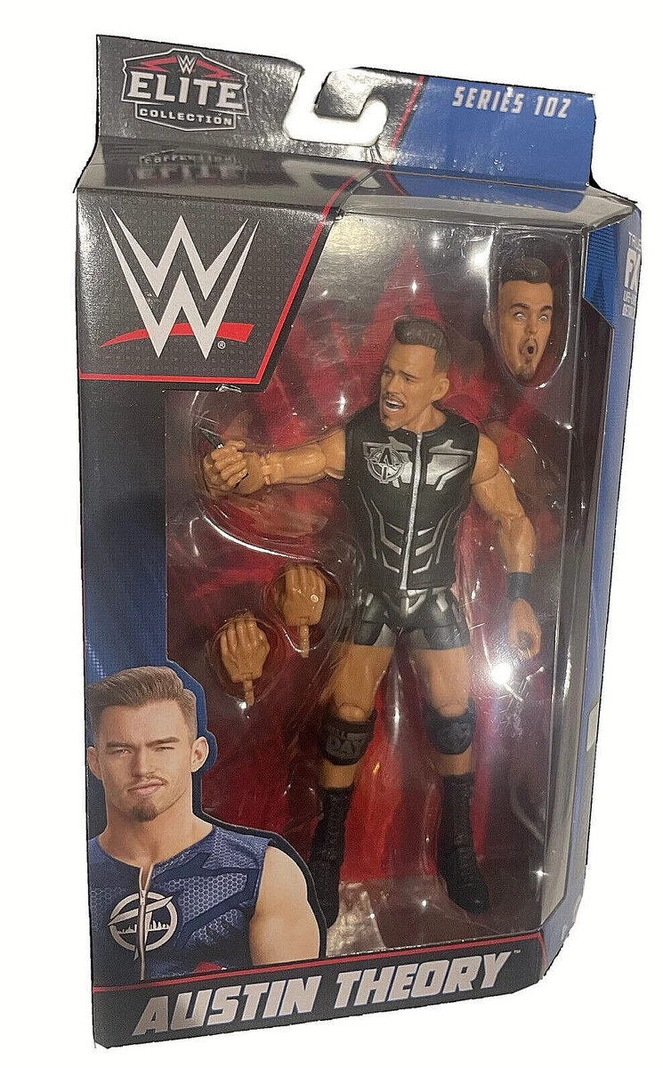  WWE Austin Theory Elite Collection Action Figure : Toys & Games