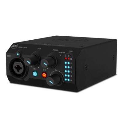 RCF TRK PRO1 24-BIT 192kHz Professional USB Audio Interface