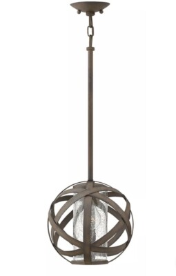 Hinkley Lighting 29707 Carson 120v 1 Light 10''W Open Air Outdoor - Grey