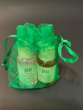 PIXI “SKINTREATS” TONER MINI GIFT DUO “Rose” Tonic & “Glow” Tonic .5 fl oz Each