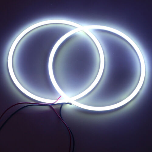 2Pcs 12V 24V COB LED Halo Ring Angel Eyes 60mm 70mm 80mm 90mm 100mm 110mm 120mm - Picture 13 of 16