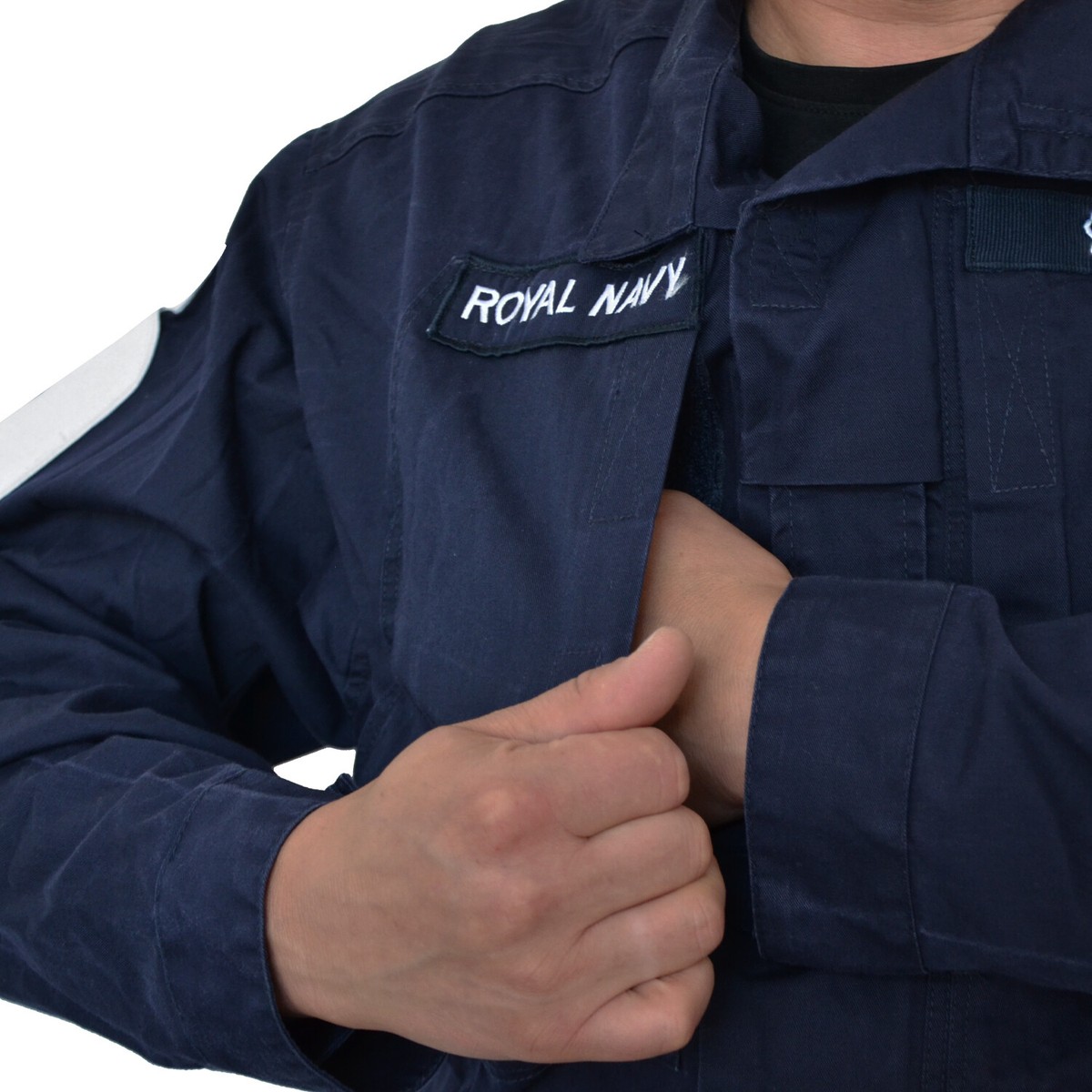 British Royal Air Forces Tracksuit Bomber Jacket Full Zip Dark Blue - Foto 4