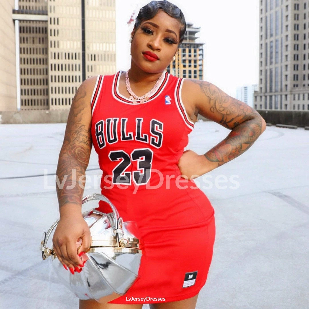 Athletic And Comfortable Basketball Jersey Dresses for Women For Sale 