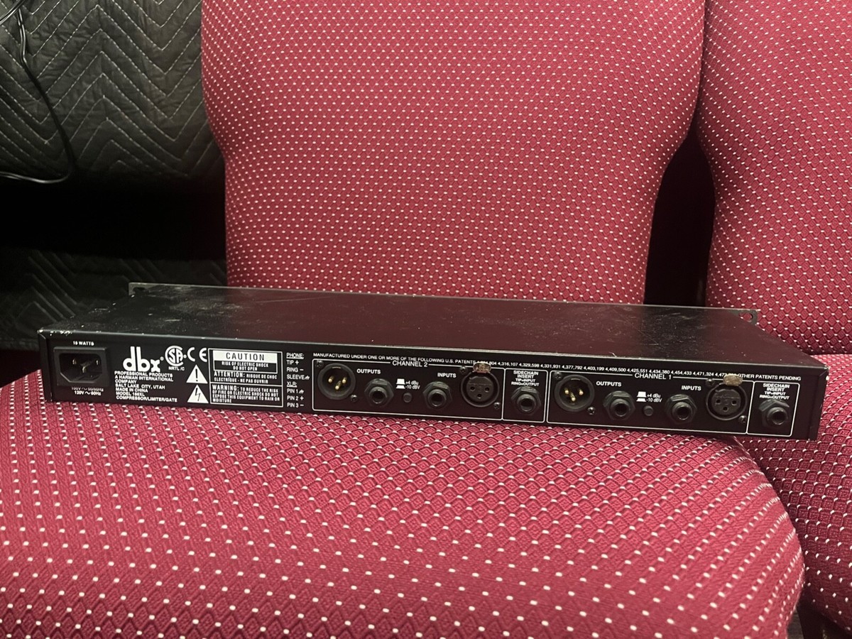 dbx 166XL Compressor/Limiter/Gate 2-Channel Rack Unit (Used) | eBay